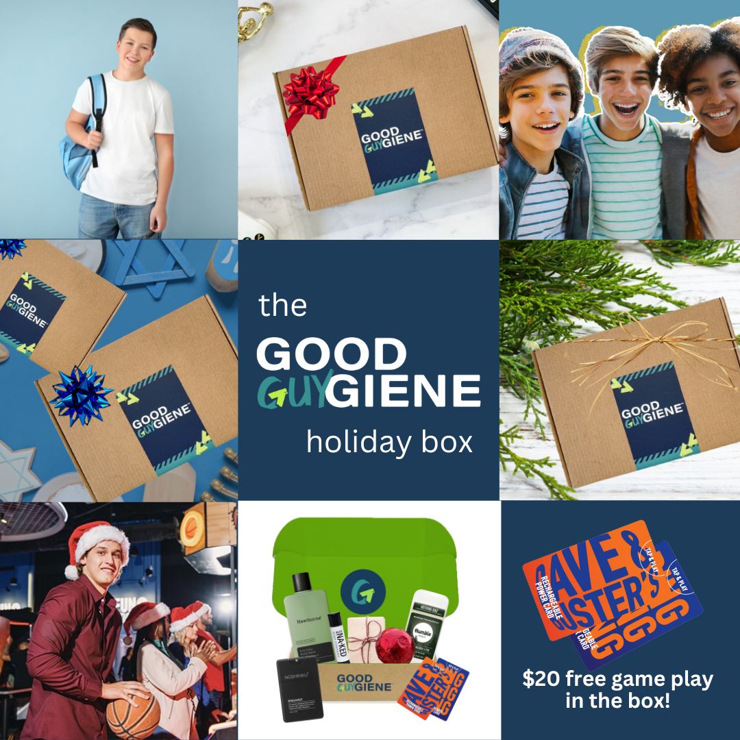 Best Holiday Gift Ever: The Good Guygiene Subscription Box!